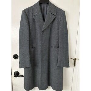 Vintage S. Korean SeChang Co Tailored Coat- Houndstooth - Medium See Description